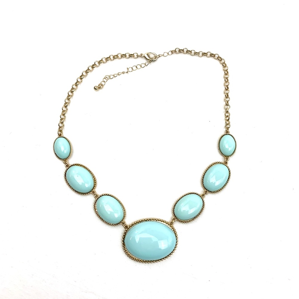 Francesca’s Teal Statement Necklace